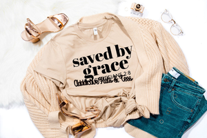 Saved by Grace Tee